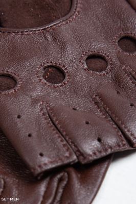 دستکش چرم پانچی