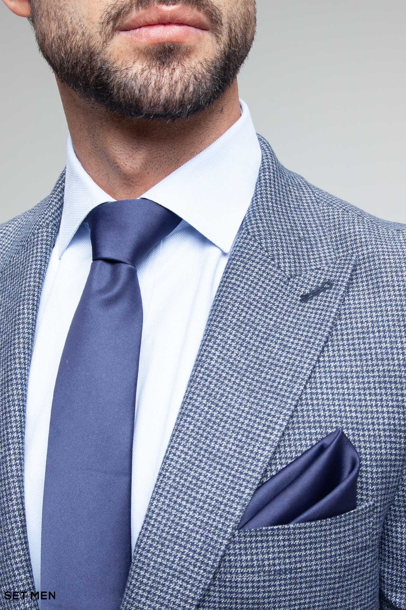 کت تک مردانه یقه بلیزر تک دکمه پیردوپل