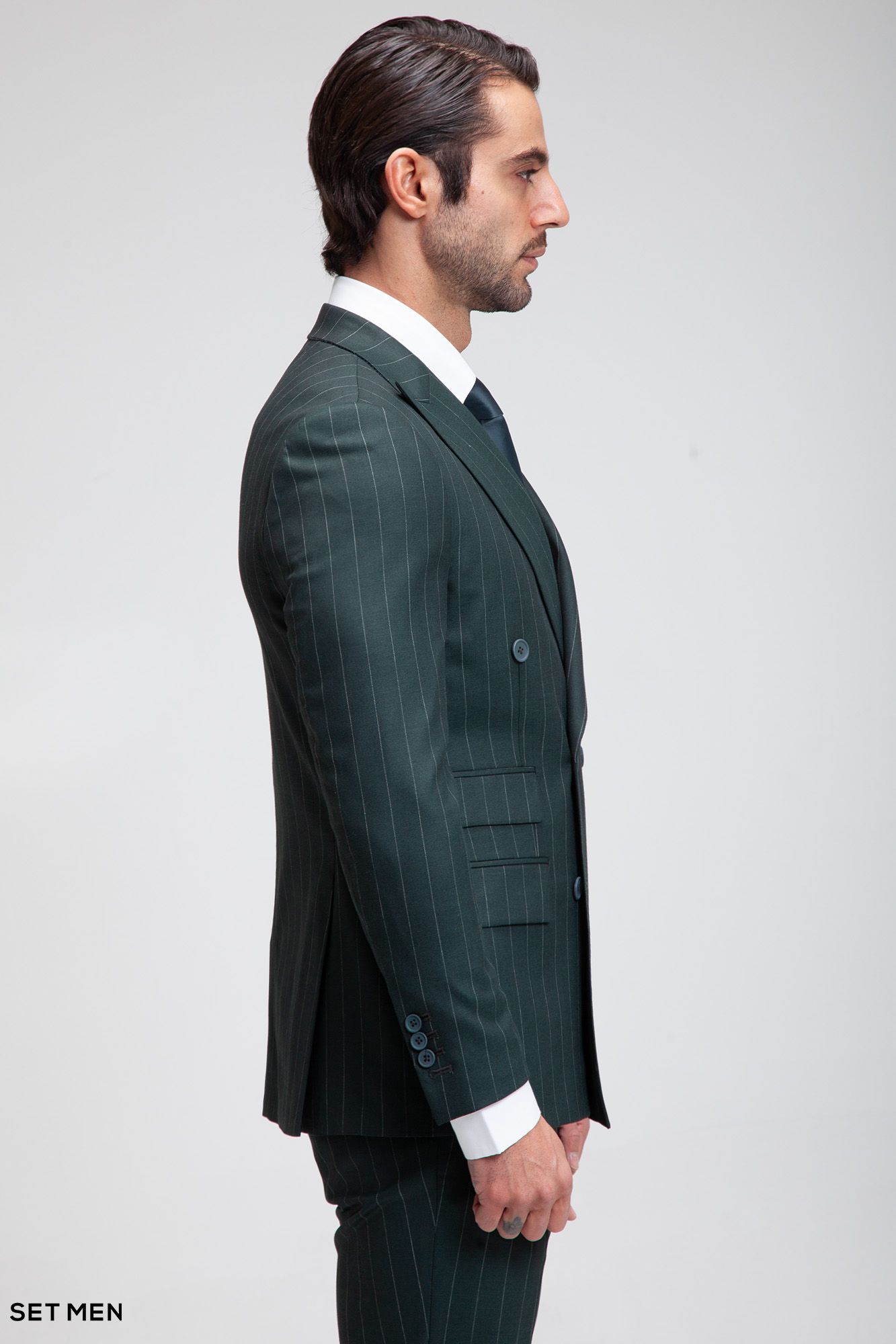 کت و شلوار مردانه شش دکمه دیپلمات