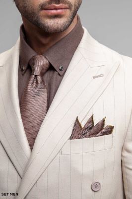 کت و شلوار مردانه شش دکمه دیپلمات