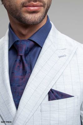 کت و شلوار مردانه شش دکمه دیپلمات