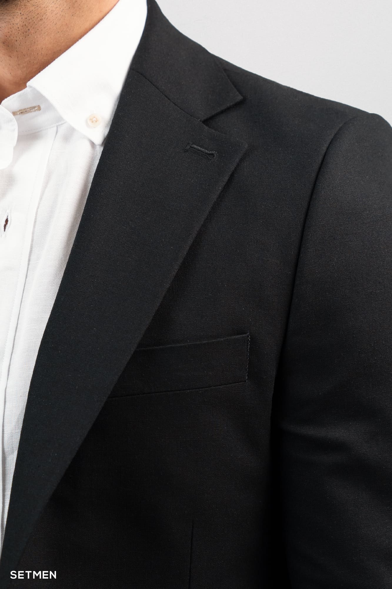 کت تک مردانه نیم آستر جیب پاکتی