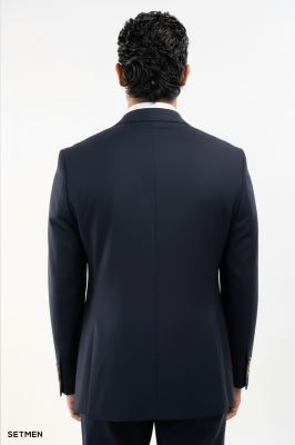 کت و شلوار مردانه سه تکه یقه بلیزر ژیله دورو