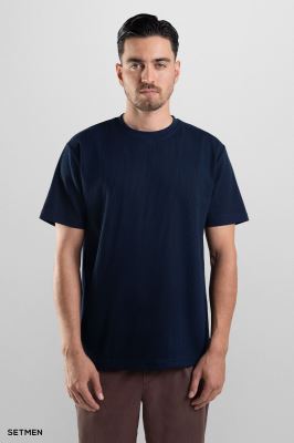 تیشرت مردانه ژاکارد یقه گرد