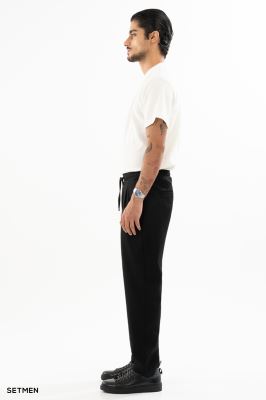 تیشرت مردانه ژاکارد یقه گرد