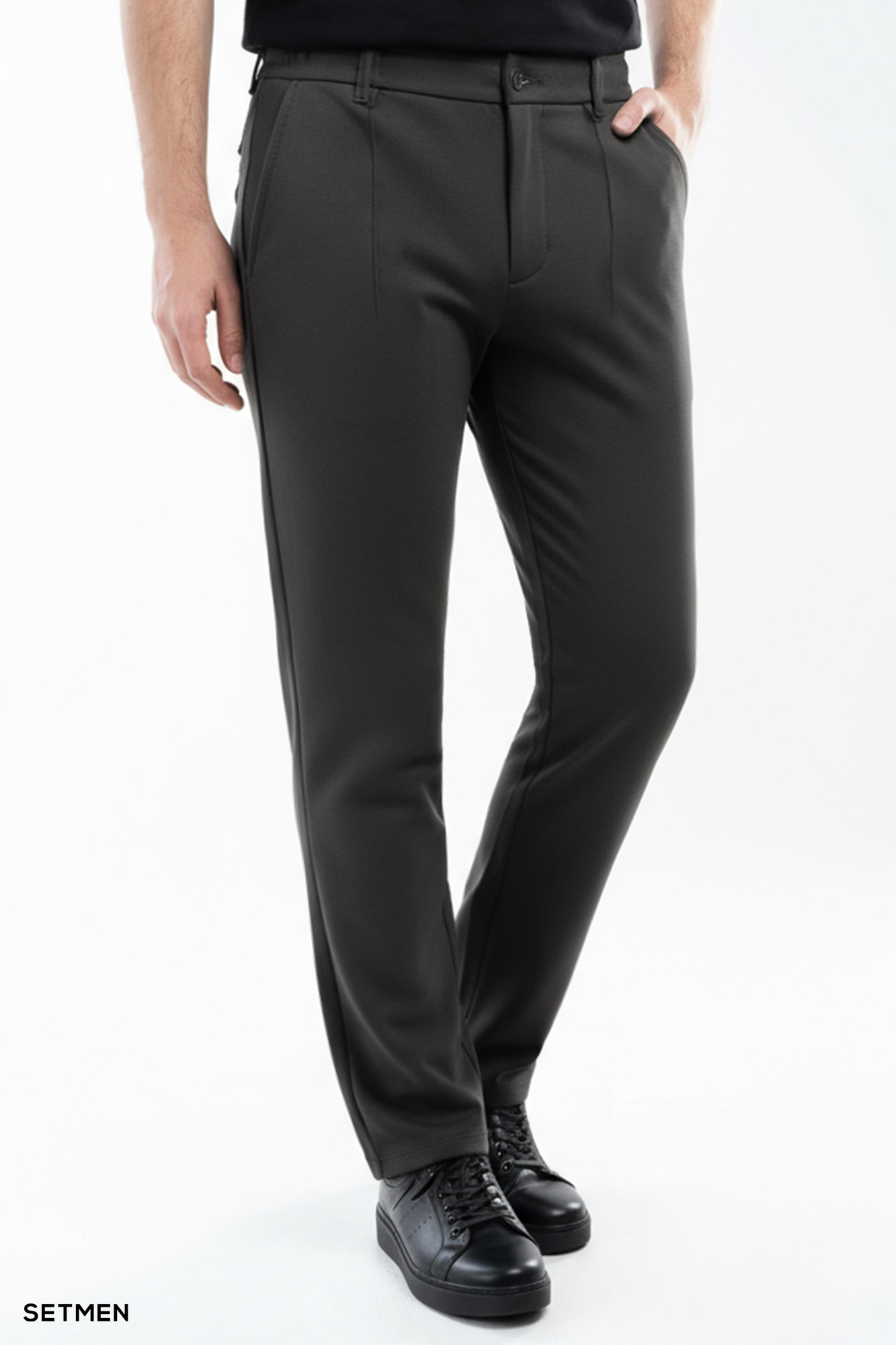 شلوار اسلش مردانه واید پارچه دورو