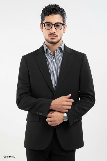 کت تک مردانه یقه انگلیسی