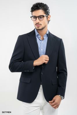 کت تک مردانه یقه انگلیسی