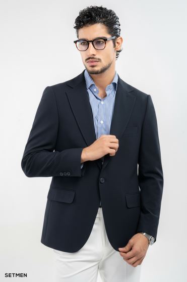 کت تک مردانه یقه انگلیسی