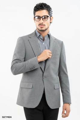 کت تک مردانه یقه انگلیسی