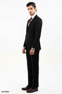 کت و شلوار مردانه دو تکه دو دکمه کلاسیک