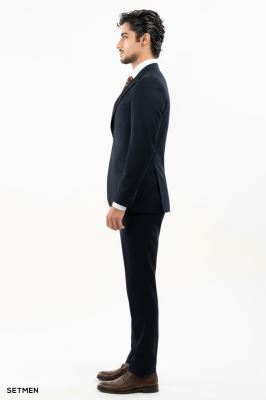 کت و شلوار مردانه دو تکه دو دکمه کلاسیک