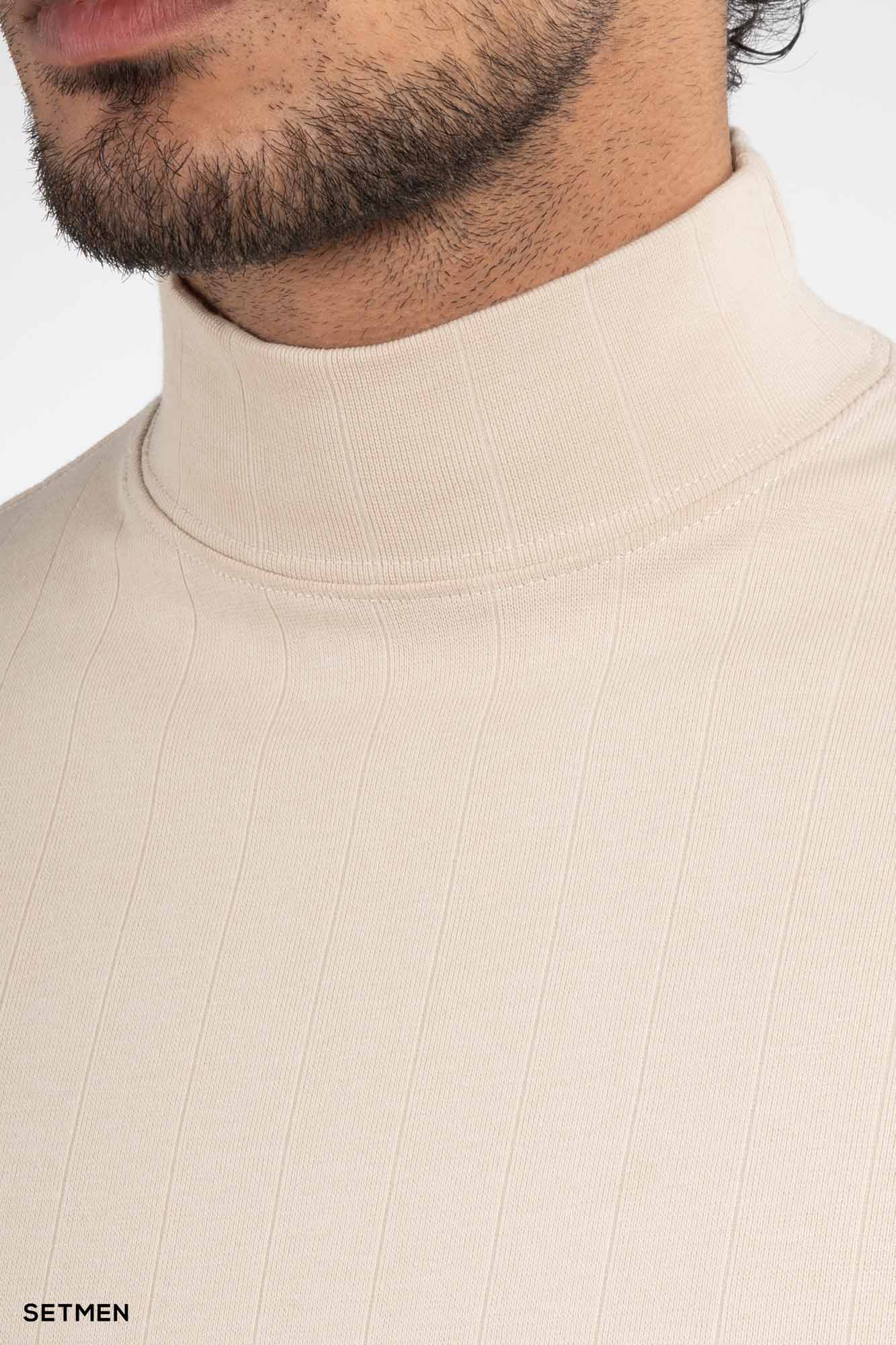 یقه اسکی مردانه آستین کوتاه