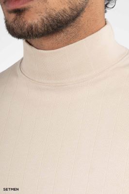 یقه اسکی مردانه آستین کوتاه