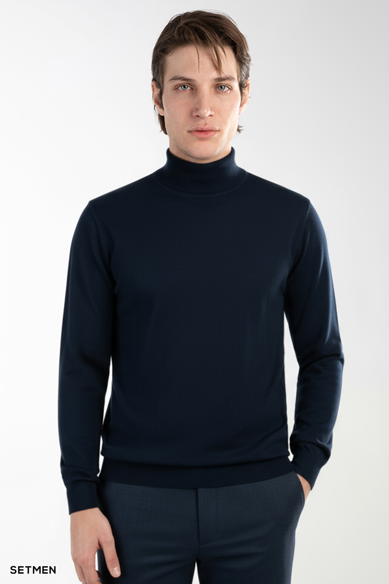 بافت مردانه یقه اسکی