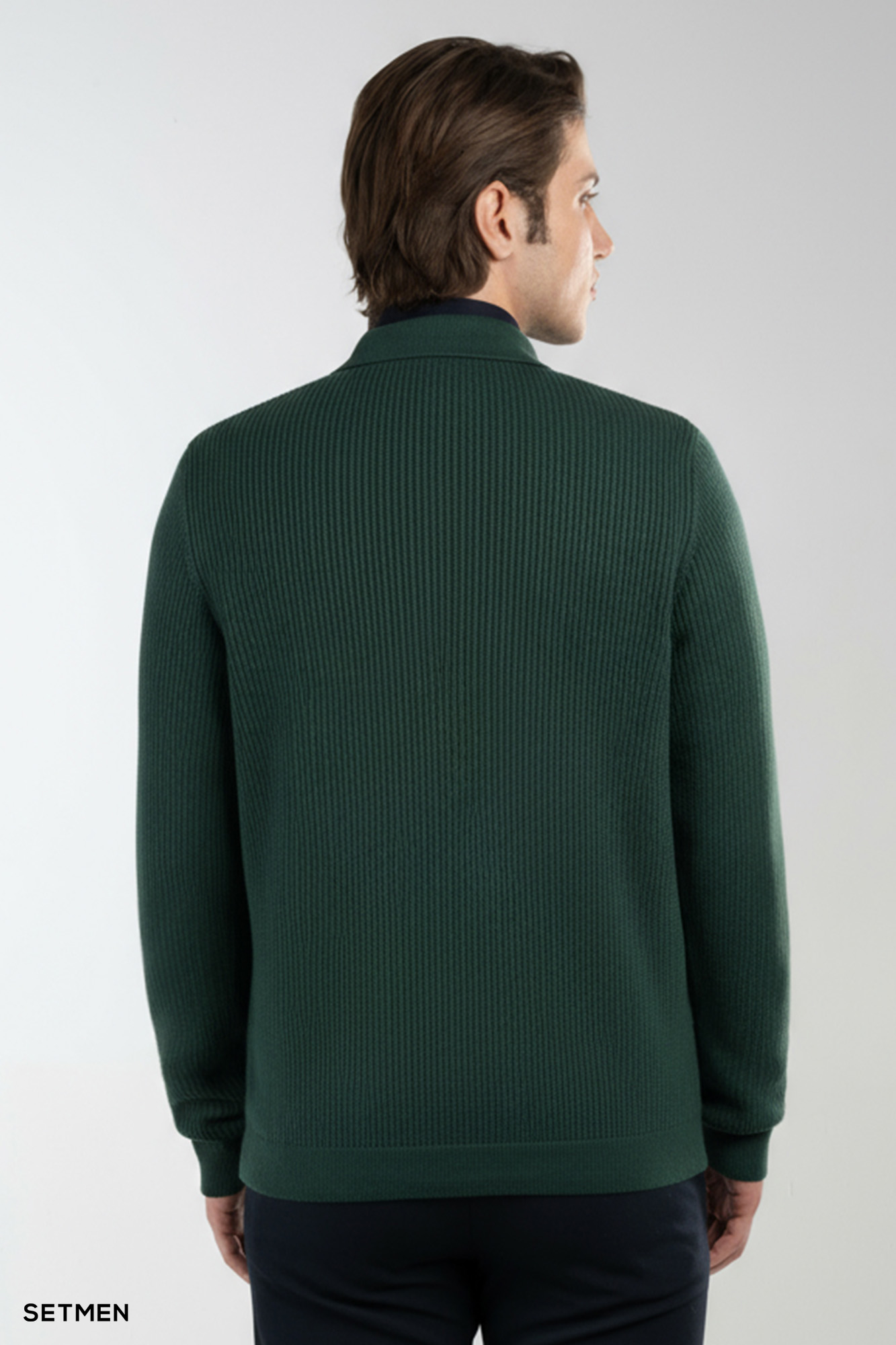 بافت مردانه نیم زیپ