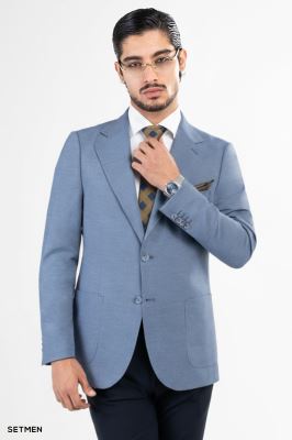 کت تک مردانه دو دکمه ساهارا