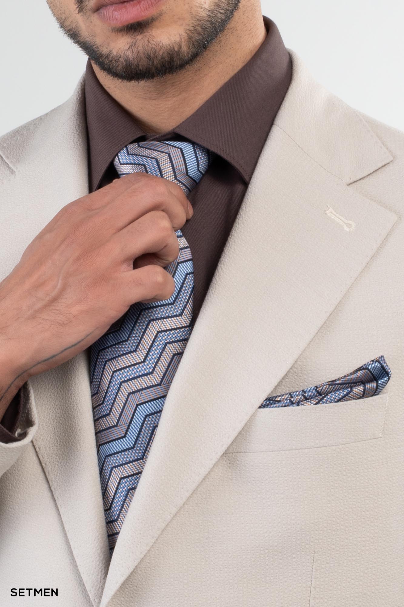 کت تک مردانه دو دکمه ساهارا