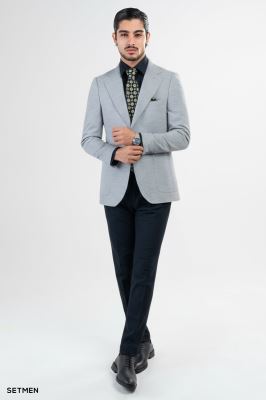 کت تک مردانه دو دکمه ساهارا