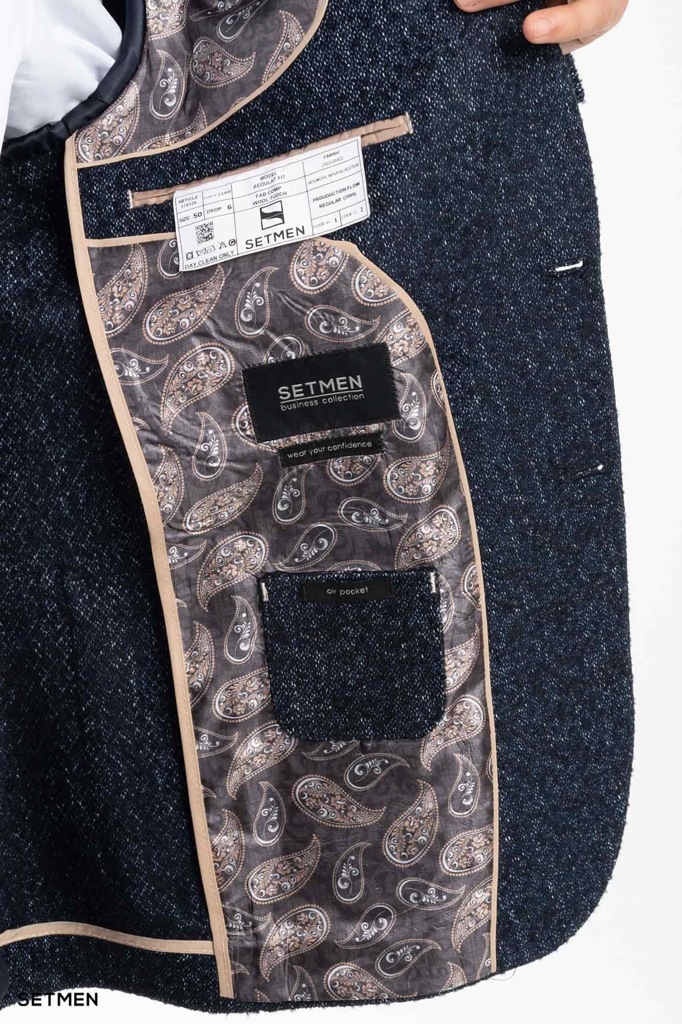 کت تک مردانه پشمی