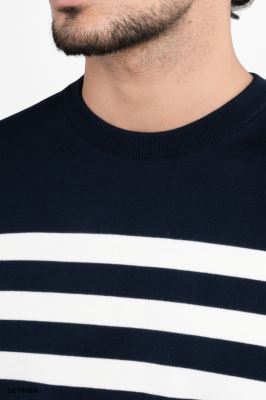 تیشرت مردانه بافت یقه گرد